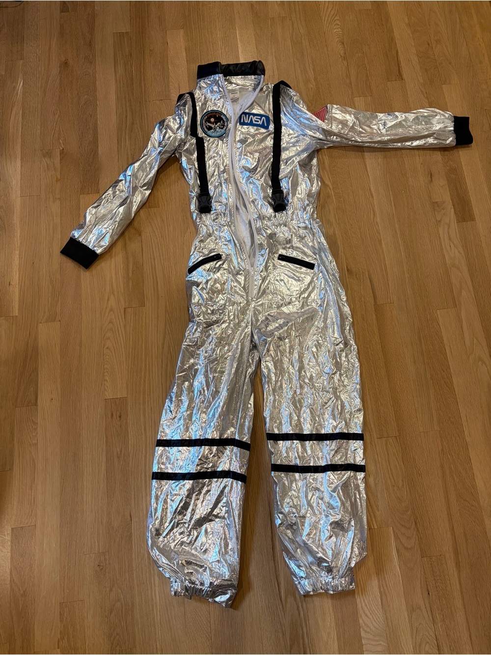 Adult Silver NASA Astronaut Costume